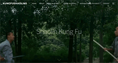 Desktop Screenshot of kungfushaolins.com